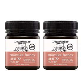 UMF 5+ Manuka Honey (MGO 83+) 8.8oz - Pack of 2